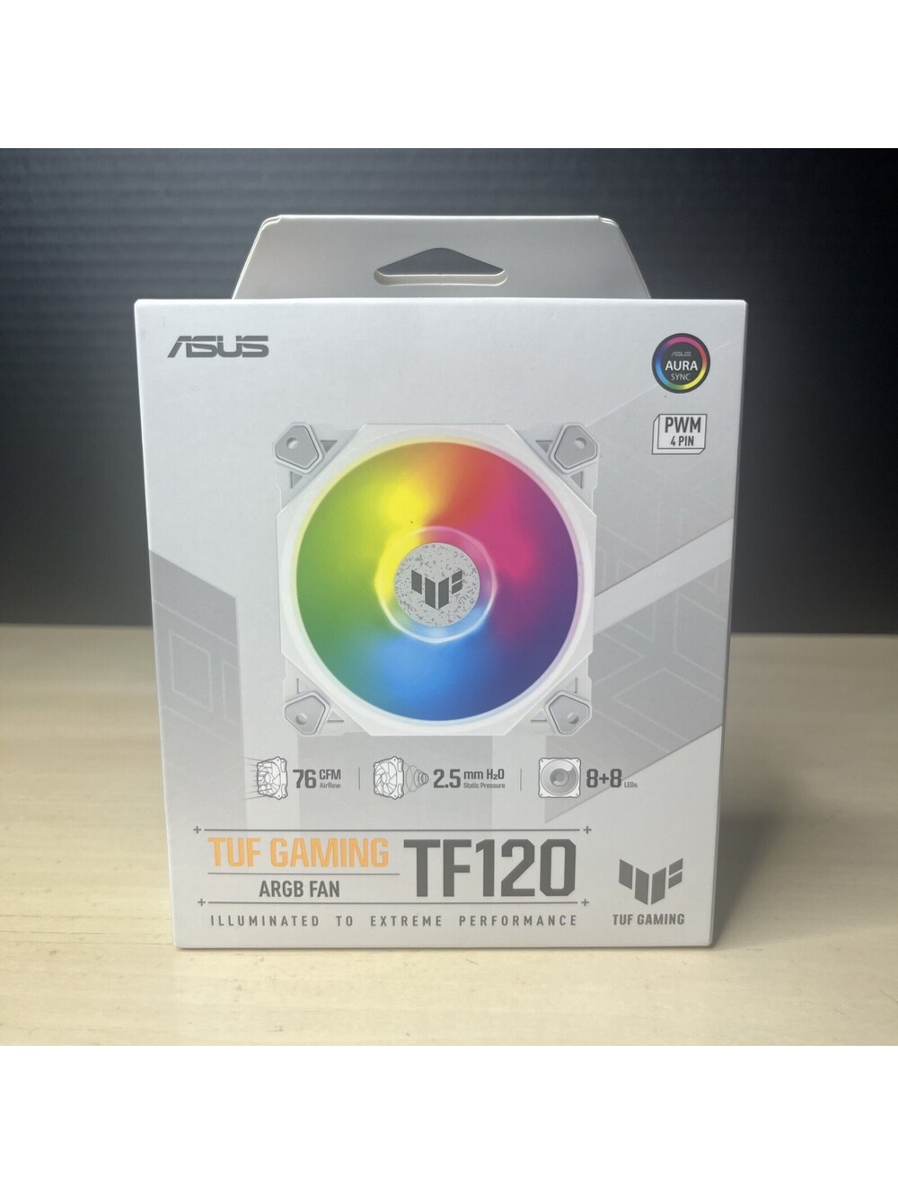 ASUS TUF GAMING TF120 ARGB ARGB Fan-illuminated-76CFM